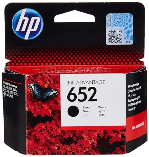 HP 652 Siyah Mürekkep Kartuş 360 Sayfa (F6V25AE)