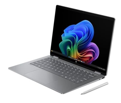 HP OmniBook XFlip 2-in-1 Laptop Next Gen AI | Intel® CoreTM Ultra 5 | Intel® ArcTM 140V GPU | 16 GB LPDDR5x-8533 | 1 TB PCIe® Gen4 NVMeTM M.2 SSD | 14 inç 2K IPS Ekran | Windows 11 Home | BS9X8EA