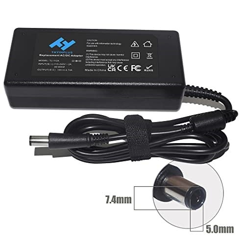 HP Şarj Kablosu için Dizüstü Bilgisayar Güç Adaptörü 19V 4,74A 90W Pavilion G6 G7 M7 DV6 DV7 DV4T Elitebook 745 820 8470P Probook 430 440 AC Adaptörü (7,4*5,0 mm)