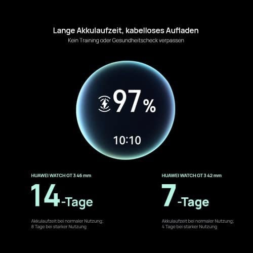 HUAWEI Watch GT 3 Elegant Akıllı Saat, 42 mm, Beyaz