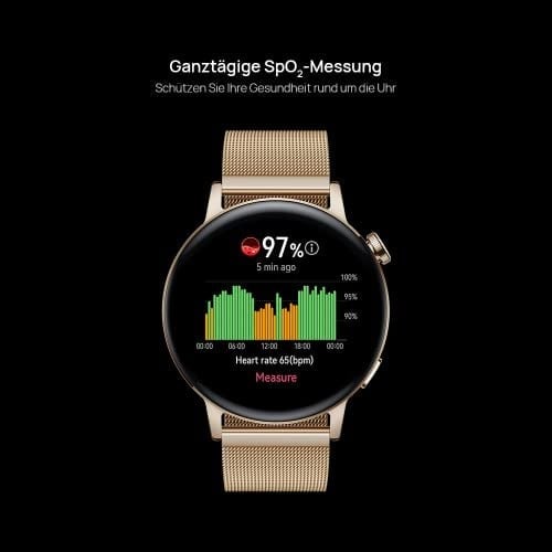 HUAWEI Watch GT 3 Elegant Akıllı Saat, 42 mm, Beyaz