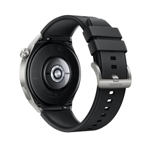 Huawei Watch GT 3 Pro 46mm Titanyum Kasa ve Siyah Kauçuk Kayış Akıllı Saat