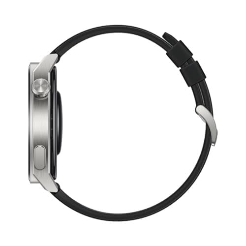 Huawei Watch GT 3 Pro 46mm Titanyum Kasa ve Siyah Kauçuk Kayış Akıllı Saat