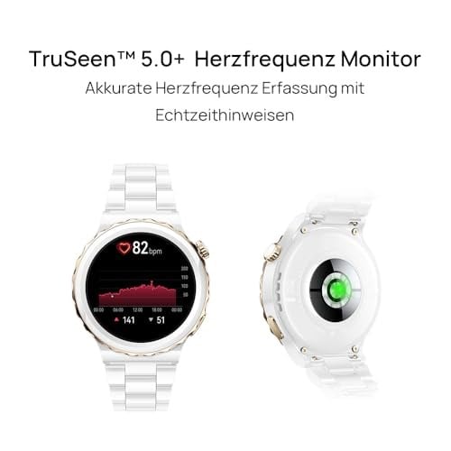 HUAWEI Watch GT3 Pro 43mm Seramik Kasa - Beyaz Seramik