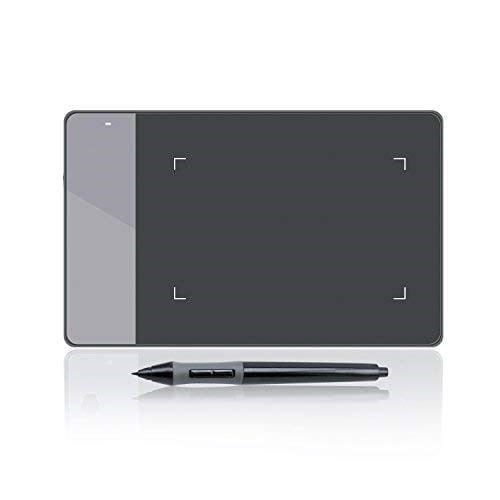 HUION 420 4x2.23 inç Grafik Tabletler OSU! Mac/Windows için Grafik Tablet Signaturpad - Home-Office & E-öğrenme için ideal (siyah)