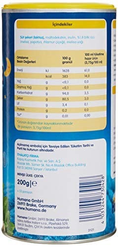 Humana İyi Geceler 200 1 Paket(1 X 200 G)