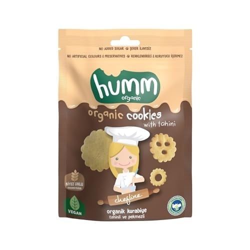 Humm Organic Tahinli ve Pekmezli Vegan Kurabiye 55 Gr