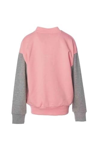 Hummel Dagnes Bomber Çocuk Pembe Yuvarlak Yaka Ceket