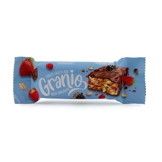Hünnap Granio Kırmızı Meyveli 40 gr Çikolata Kaplamalı Bar