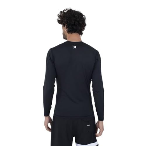 Hurley Erkek OAO Quickdry Rashguard Ls Rash-Guard-Shirt