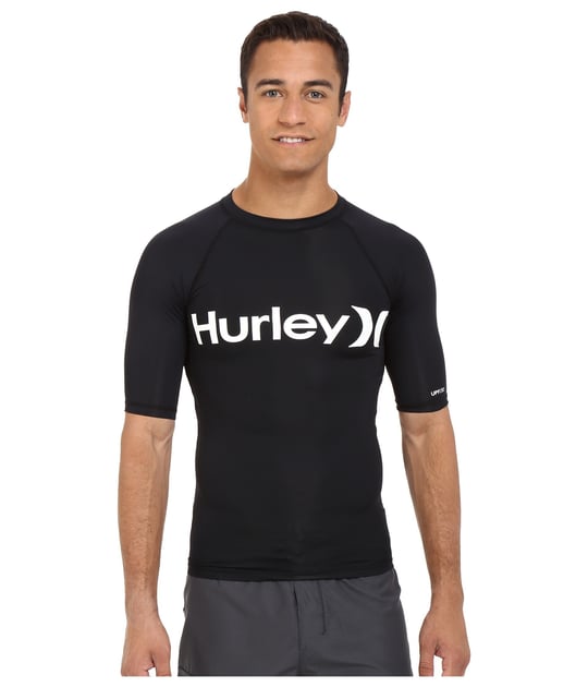Hurley Oao Quickdry Rashguard Ss Rash Guard Tişört Erkekler