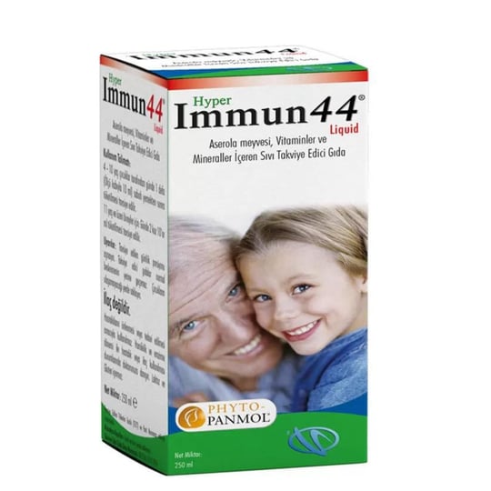 Hyper Immun44 Saft Surup 150 mL LİMON Renkli