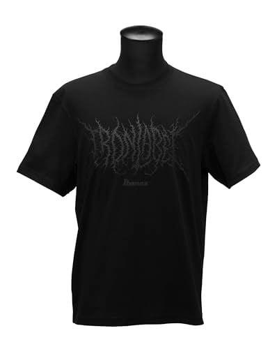 IBANEZ T-Shirt Iron Label Black S