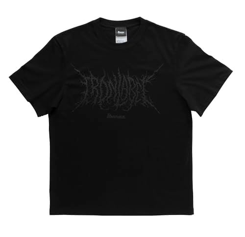 IBANEZ T-Shirt Iron Label Black S
