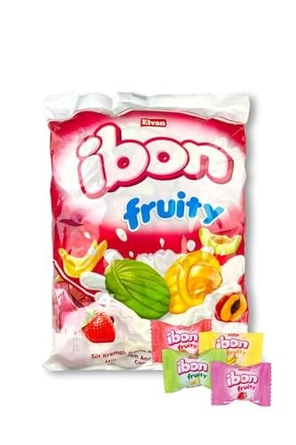 Ibon Sütlü Meyveli Şeker 1 Kg. (1 Poşet)
