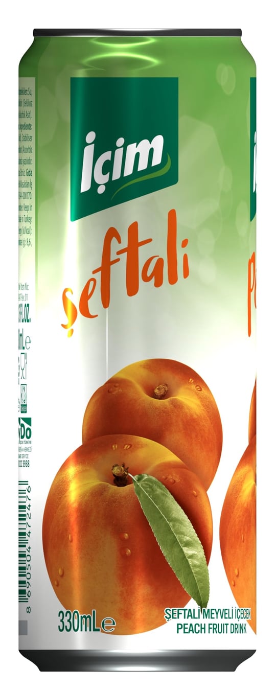 İÇİM Şeftali Meyveli İçecek 330 ml Tekli paket