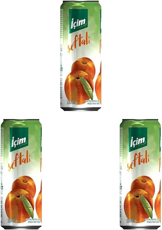 İÇİM Şeftali Meyveli İçecek 330 ml Tekli paket