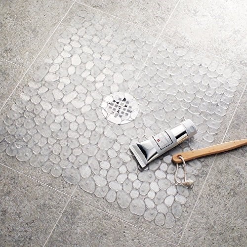 iDesign 80210EU Pebblz Duş Paspası, Şeffaf