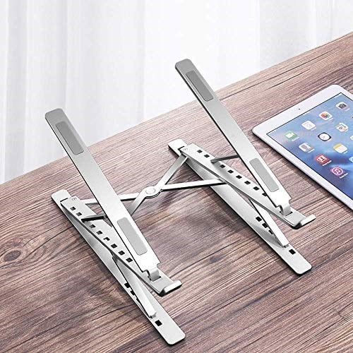 iDock N8 İki Taraflı Ayarlı Katlanabilir Alüminyum Laptop Standı