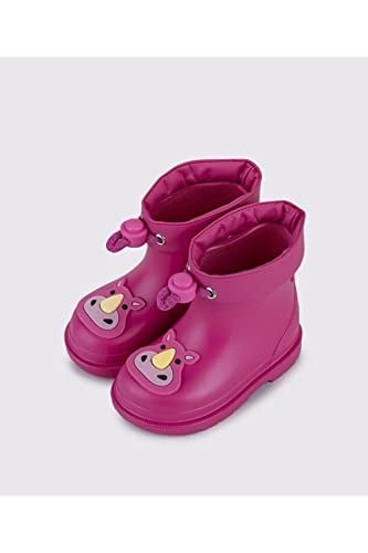 İgor W10276 Bimbi Rino Kız/Erkek Çocuk Su Geçirmez Yağmur Kar Çizmesi Fuşya 22