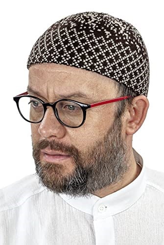 İhvan Online Orlon Örme Kışlık Yün Bere Takke Karyağmış Kahverengi