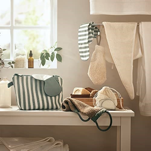IKEA DVÄRGHYACINT Ovma Kemeri, Doğal Renk/Gri-Yeşil