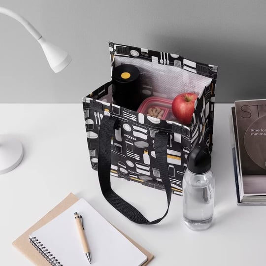 IKEA FLADDRIG Gri Öğle Yemeği Çantası