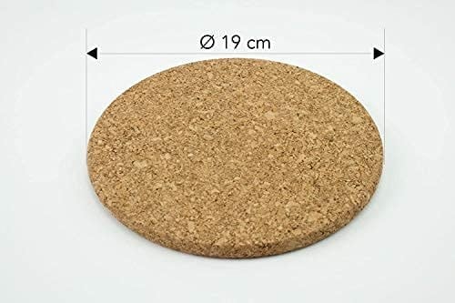 IKEA HEAT 3lü set mantar tencere altlığı 19 cm çapında mantar altlık