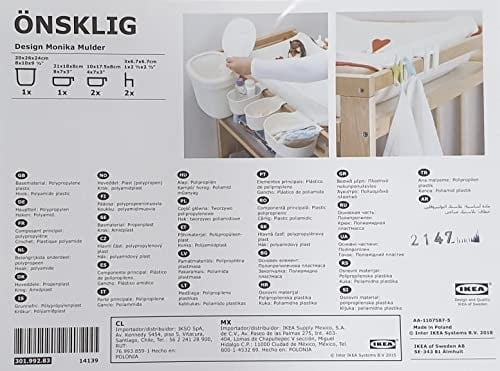 IKEA Organisationsboxen Beyaz