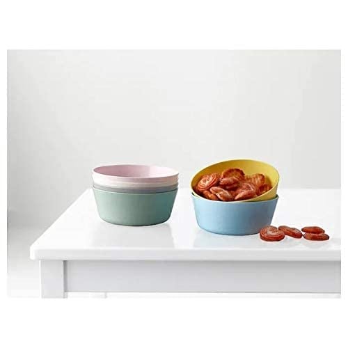 Ikea plastik kase (0.150 l, çok renkli) 6 parça