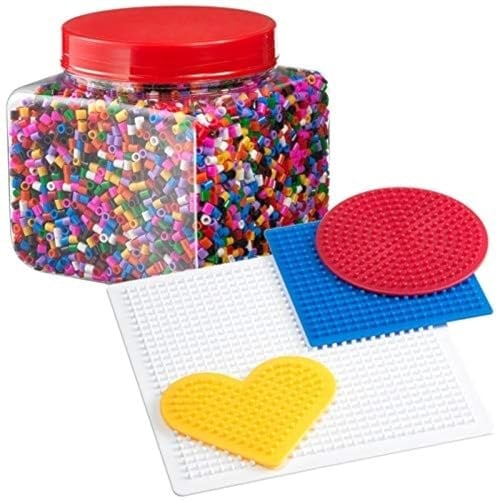 Ikea Pyssla Ütü Resmi, Takılabilir, 14.000 Resim Boncuğu, Plakalı, 4lü Set