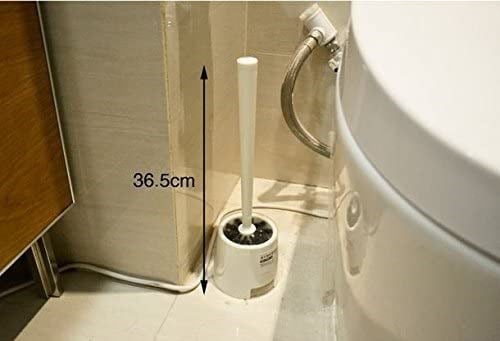 Ikea Tuvalet fırçası, polipropilen, siyah, 35,6 x 10,9 x 10,4 cm