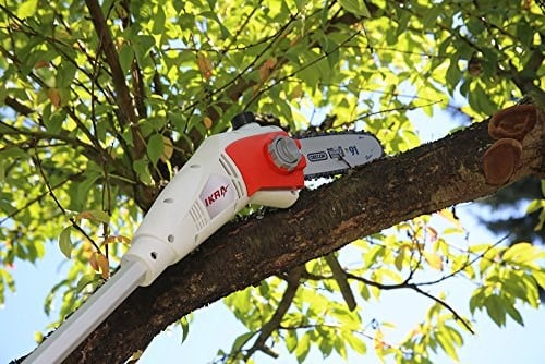 IKRA 78001850 IEAS 750 (SF7J307A) ELEKTRİK MOTORLU YÜKSEK DAL BUDAMA TESTERESİ – 750 Watt, 20,3 cm PALA UZUNLUĞU, 18,5 cm KESME UZUNLUĞU