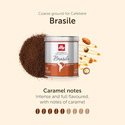 illy BRAZIL ESPRESSO ÖĞÜTÜLMÜŞ KAHVE 125GR.