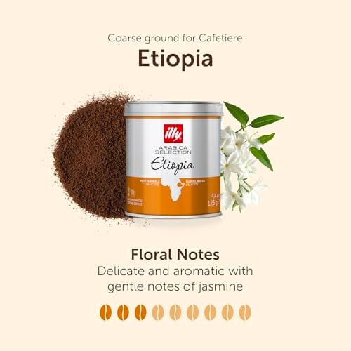 İlly ETIOPIA ESPRESSO ÖĞÜTÜLMÜŞ KAHVE 125GR.