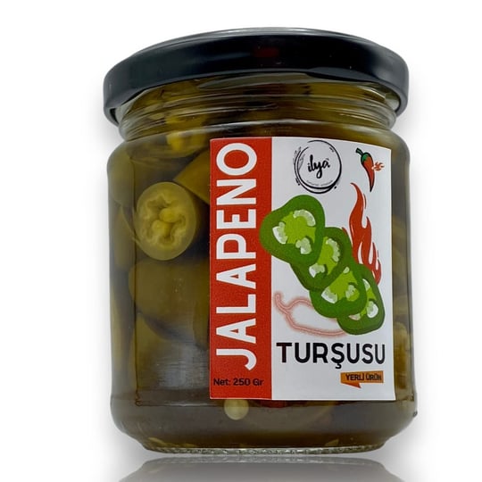 İlya Organik Turşular (Jalapeno 250 Gr)