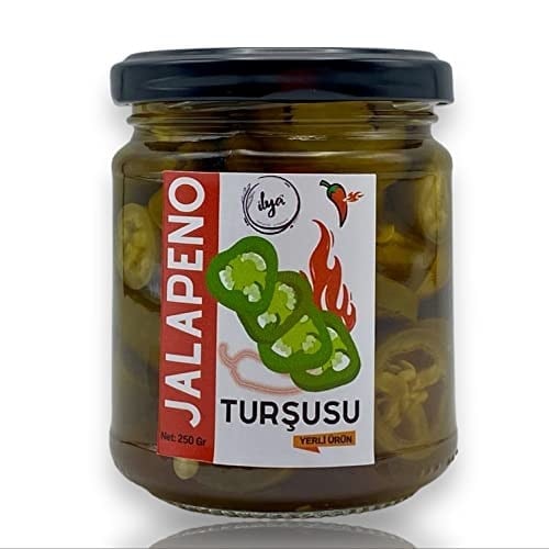 İlya Organik Turşular (Jalapeno 250 Gr)