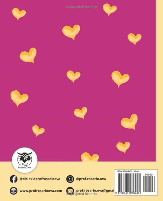 Independently published Caderno Unicórnio: Caderno Pautado, com o Interior Colorido, Especial para Disléxicos (Dyslexic Friendly), 7,5 X 9 (dimensões de um Caderno Diário), 70 Páginas Cor-de-Rosa 