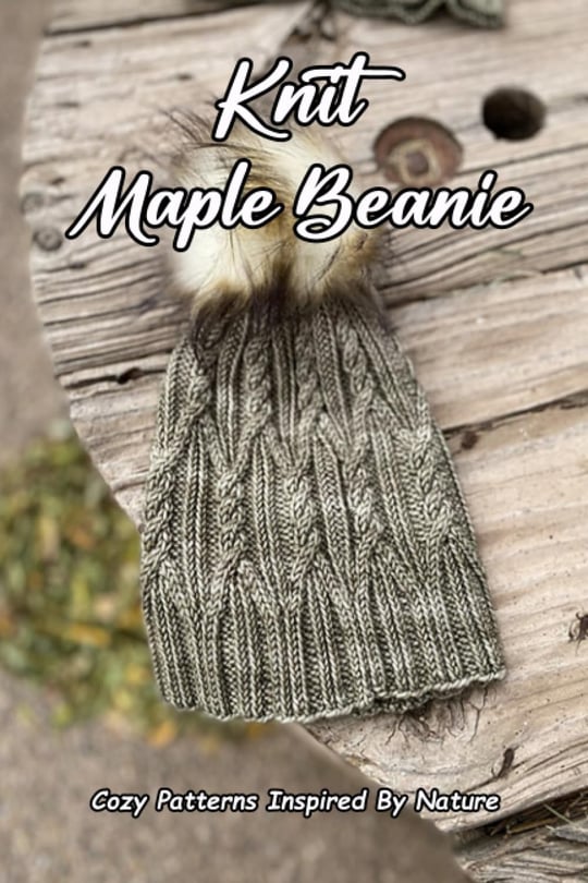 Independently published Knit Maple Beanie: Cozy Patterns Inspired By Nature: Knit Beanie Patterns With Rich Fall Palettes