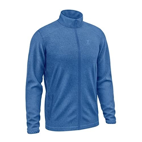 Indigo Tam Fermuarlı Unisex Polar