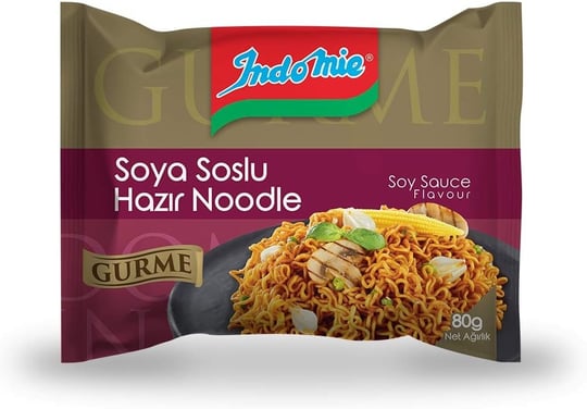 Indomie Gurme Paket Soya Soslu 80 Gr Koli 40lı