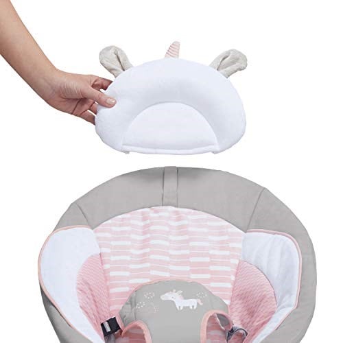 Ingenuity RahatlatıcıAna Kucağı, Sesler ve Titreşimler, 0-6 Ay, 9 kgya Kadar - Flora the Unicorn (Pembe)
