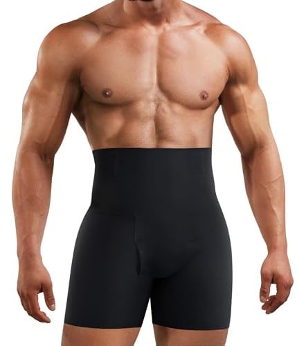 Inner Vision, Karın Kontrol Bodysuit ve Iç Çamaşırı Fitness Vücut Şekillendirici 3 Boyutlu Erkek Duble Korse Boxer