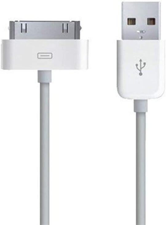 inovaxis iPhone 4/S Hızlı Data ve Şarj&Şarj Kablosu, Beyaz