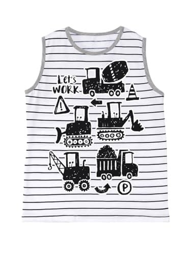 İnşaat Aracı Erkek Çocuk T-shirt Kapri Şort Takım