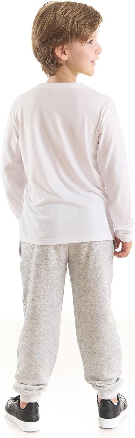 İnşaat Araçları Erkek Çocuk T-shirt Pantolon Takım