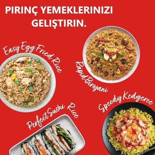Instant Pot Hızlı Pilav Pişirici ve Buharlı Pişirici - Otomatik, Buharlı Pişirici, Sote ve Kızartma Makinesi, 20 Porsiyon Kapasiteli, 2.8L - Seçenekler: 2.8 L, 5 L
