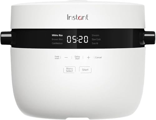 Instant Pot Hızlı Pilav Pişirici ve Buharlı Pişirici - Otomatik, Buharlı Pişirici, Sote ve Kızartma Makinesi, 20 Porsiyon Kapasiteli, 2.8L - Seçenekler: 2.8 L, 5 L