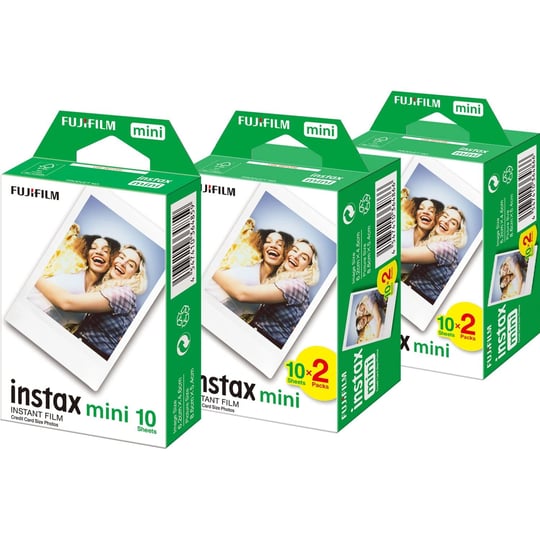 Instax Fujifilm Mini 7-8-9-11-25-70-90 için Film 50 Adet