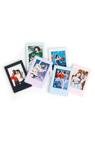Instax Mini Film Uyumlu Mavi Klasik Fotoğraf Çerçevesi
